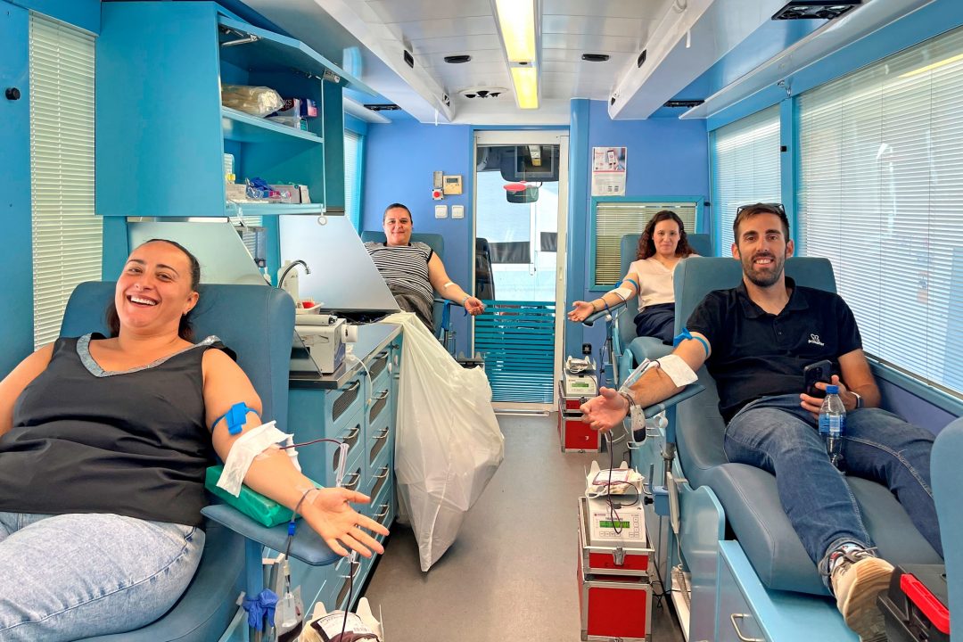 Campaña de donación de sangre