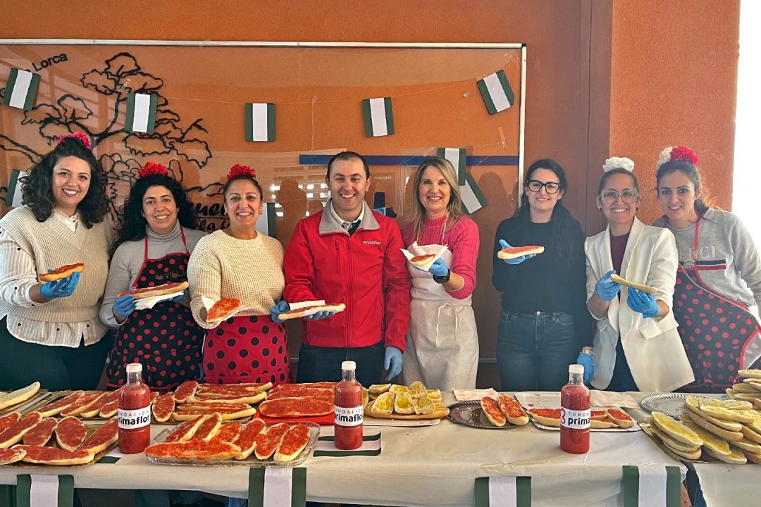 Fundación Primaflor celebra el Día de Andalucía con los colegios del Municipio de Pulpí