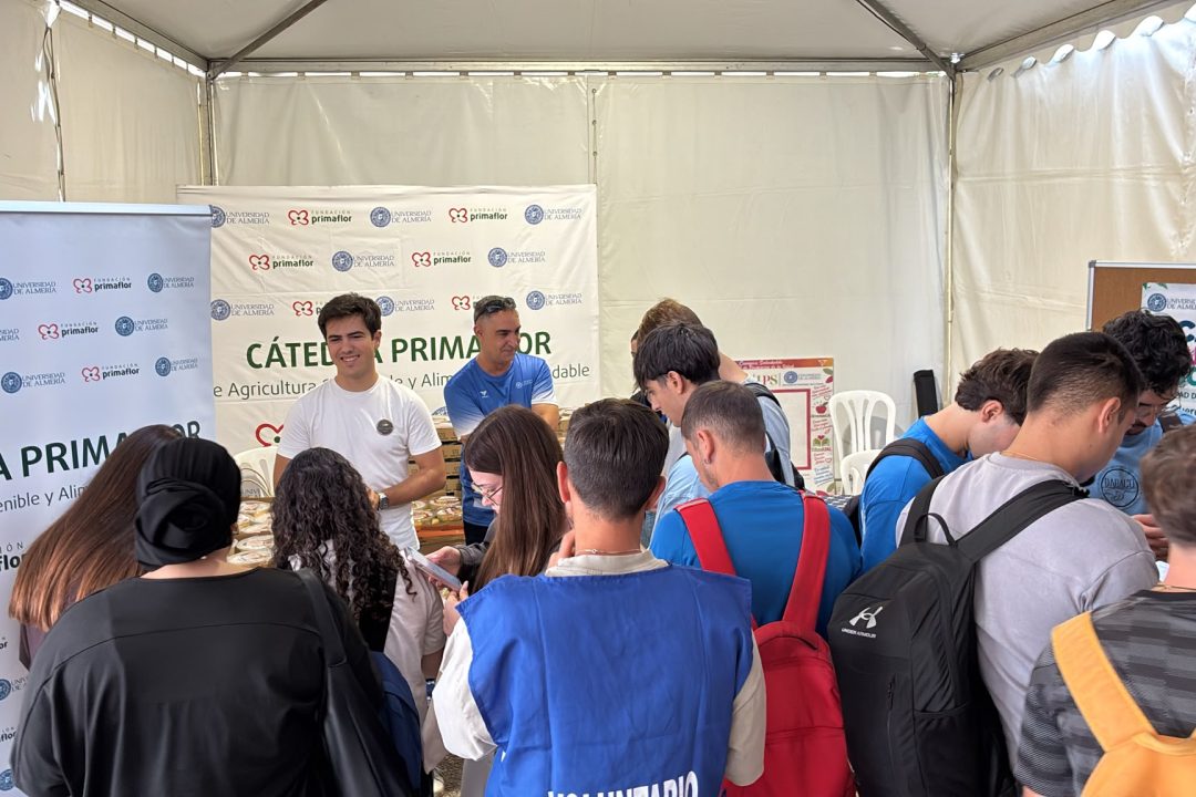 La Cátedra Primaflor-UAL acerca la alimentación saludable a los nuevos estudiantes de la Universidad de Almería